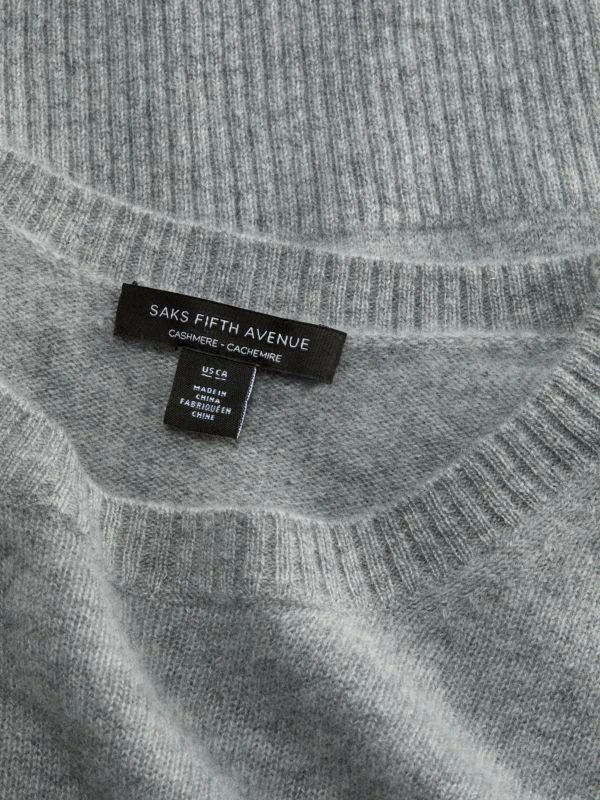 商品Saks Fifth Avenue|Crewneck 100% Cashmere Sweater,价格¥300,第3张图片详细描述