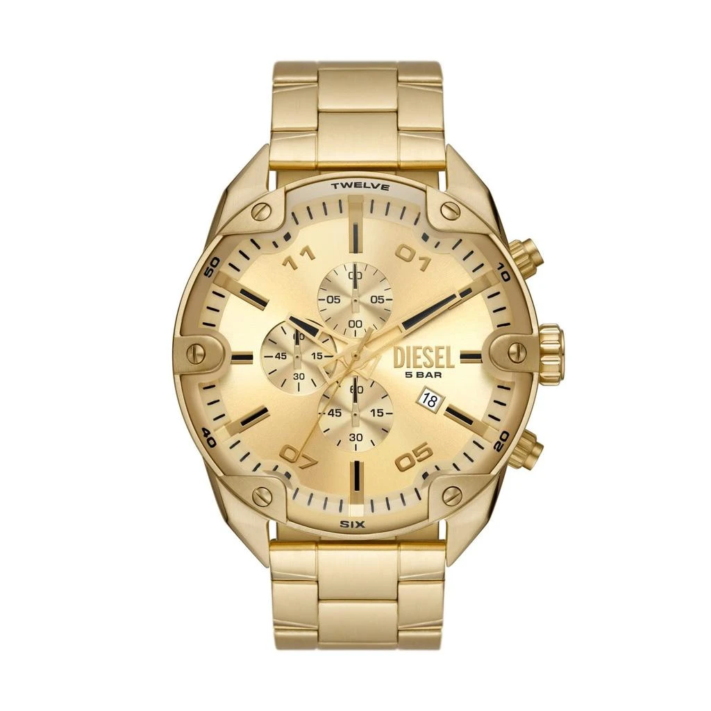 商品Diesel|Spiked Stainless Steel Watch - DZ4608,价格¥2160,第1张图片