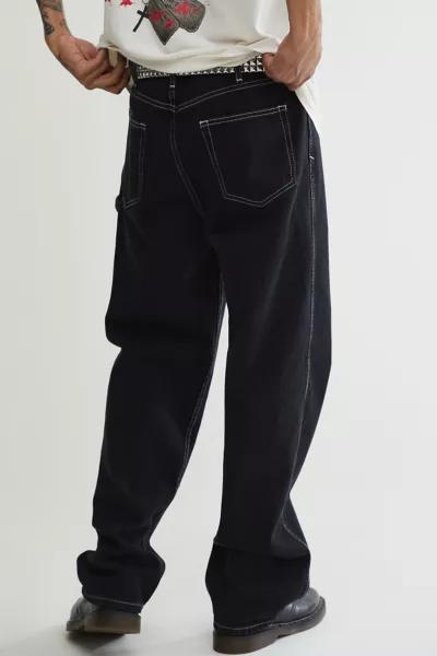 BDG Baggy Skate Fit Jean – Black Contrast Stitch商品第4张图片规格展示