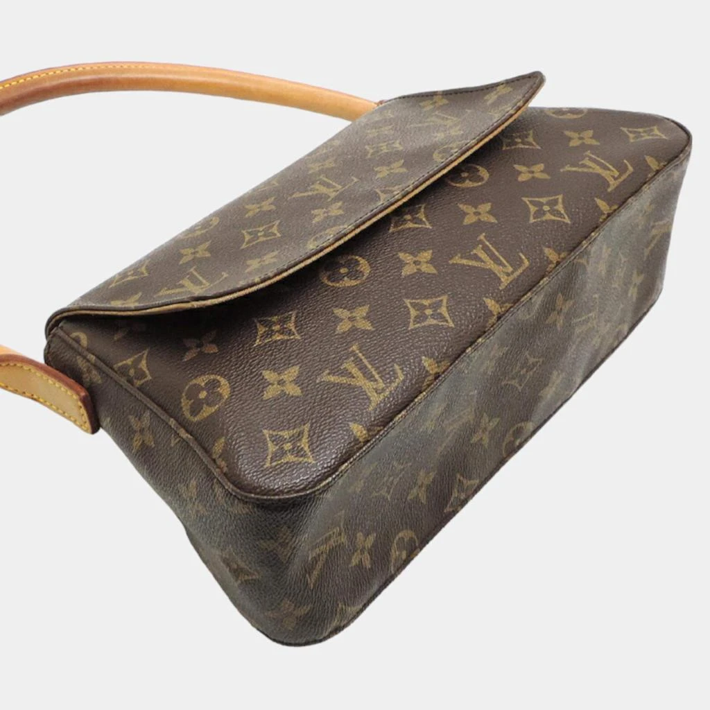 商品[二手商品] Louis Vuitton|Louis Vuitton Brown Canvas Monogram Mini Looping Shoulder Bag,价格¥9706,第3张图片详细描述