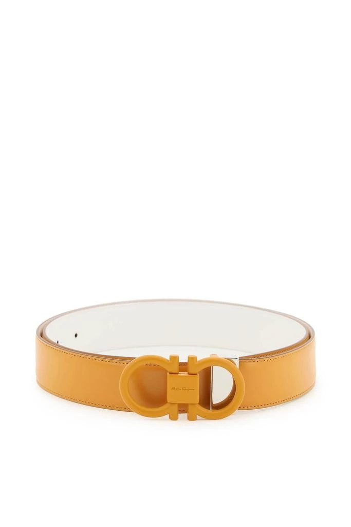 商品Salvatore Ferragamo|GANCINI BUCKLE REVERSIBLE BELT,价格¥2140,第1张图片