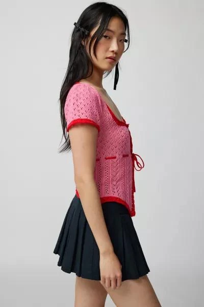 商品Urban Outfitters|UO Gabriella Babydoll Flyaway Sweater,价格¥192,第3张图片详细描述