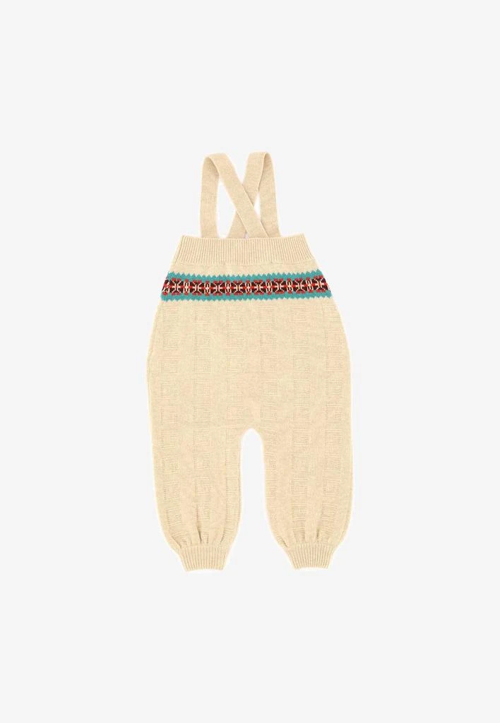 商品Gucci|Baby Boys Wool Knitted Dungarees,价格¥5359,第2张图片详细描述