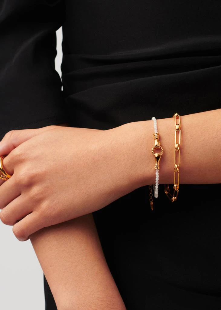 商品Missoma|X Harris Reed In Good Hands mini beaded bracelet,价格¥1081,第2张图片详细描述