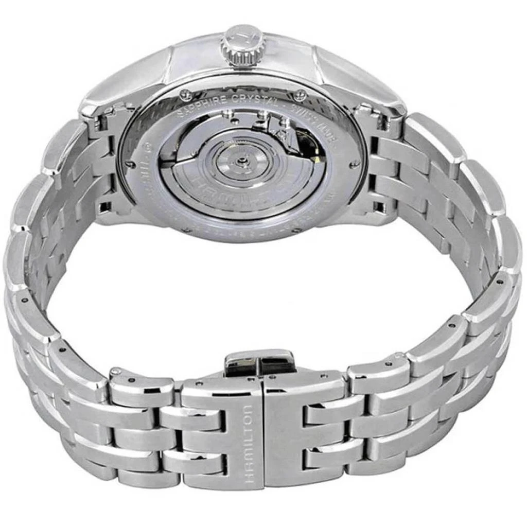 商品Hamilton|Hamilton Men's Watch - Jazzmaster Automatic Black Dial Silver SS Bracelet | H42515135,价格¥3754,第3张图片详细描述