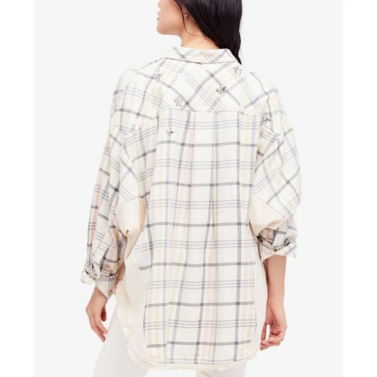 商品Free People|Constellations Within Oversized Plaid Shirt,价格¥503,第2张图片详细描述