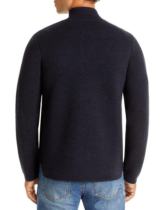 商品The Men's Store at Bloomingdale's|Merino Wool Zip Front Sweater,价格¥662,第2张图片详细描述