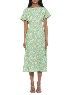 商品ALEXIA ADMOR|Lottie Dolman Sleeve Midi Dress,价格¥574,第6张图片详细描述