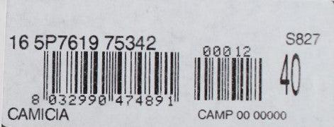 Karl Lagerfeld Gray Black Silk Blouse Top商品第8张图片规格展示