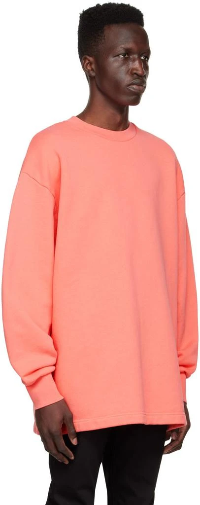 商品Acne Studios|Pink Organic Cotton Sweatshirt,价格¥1239,第2张图片详细描述