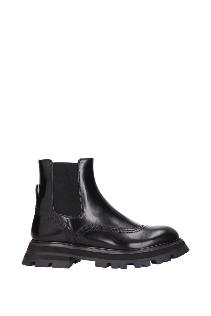 Ankle boots Leather Black商品第1张图片规格展示