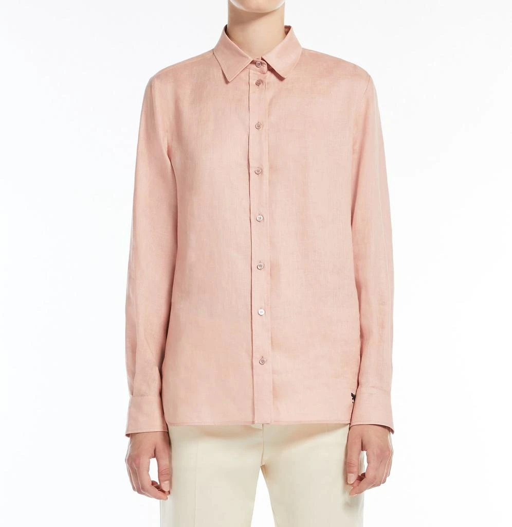 商品Weekend Max Mara|Weekend Max Mara Logo Embroidered Button-Up Shirt,价格¥1548,第2张图片详细描述