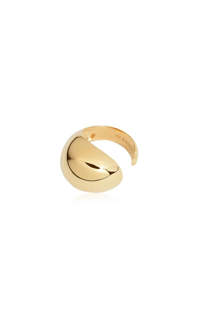 商品Ragbag Studio|Ragbag Studio - Teardrop 18k Gold-Plated Ring - Gold - EU 54 - Moda Operandi - Gifts For Her,价格¥2174,第1张图片