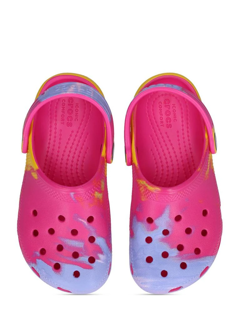 商品Crocs|Tie Dye Print Rubber Crocs,价格¥214,第1张图片