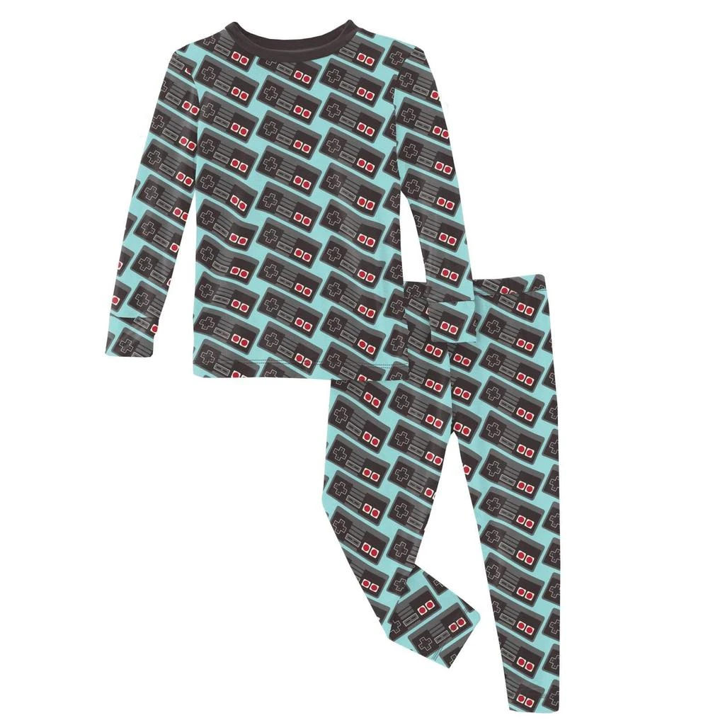 商品KicKee Pants|Long Sleeve Pajama Set (Toddler/Little Kids/Big Kids),价格¥271,第1张图片