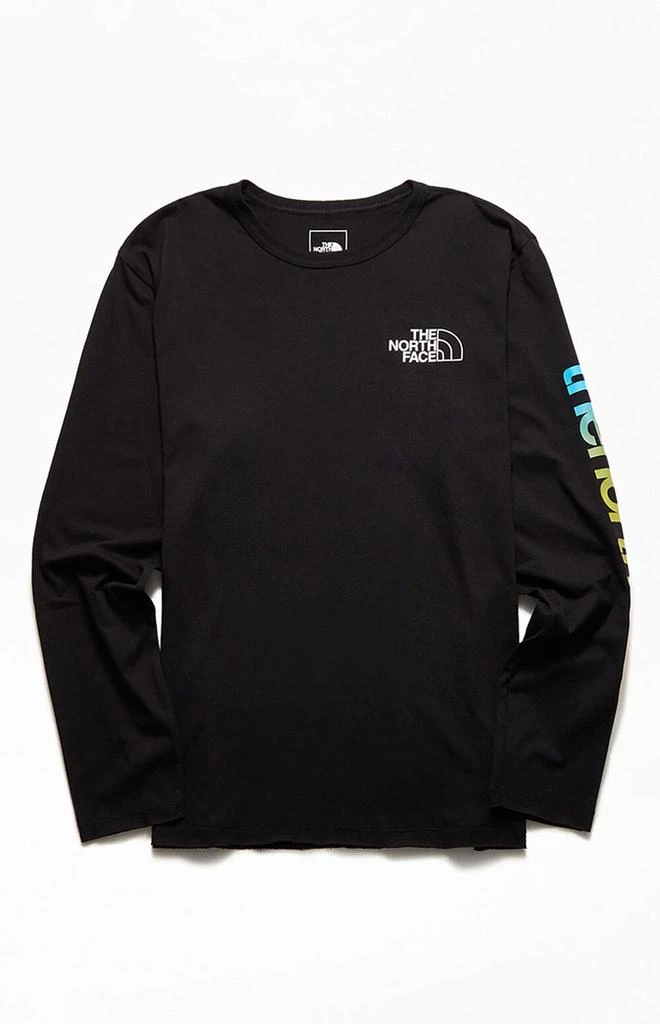 商品The North Face|Recycled Black Himalayan Bottle Source Long Sleeve T-Shirt,价格¥230,第2张图片详细描述