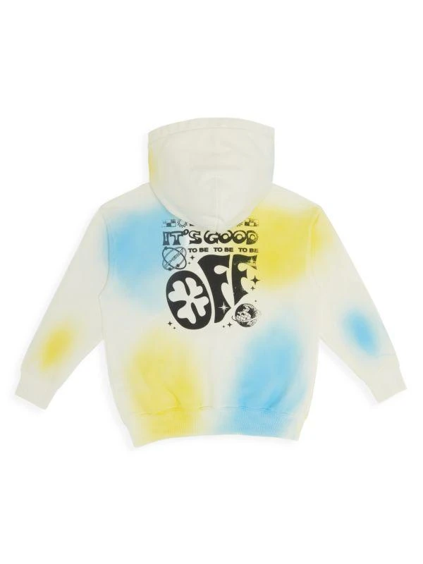 商品Off-White|Little Kid's & Kid's Color Spot Zip Up Hoodie Sweatshirt,价格¥1364,第2张图片详细描述