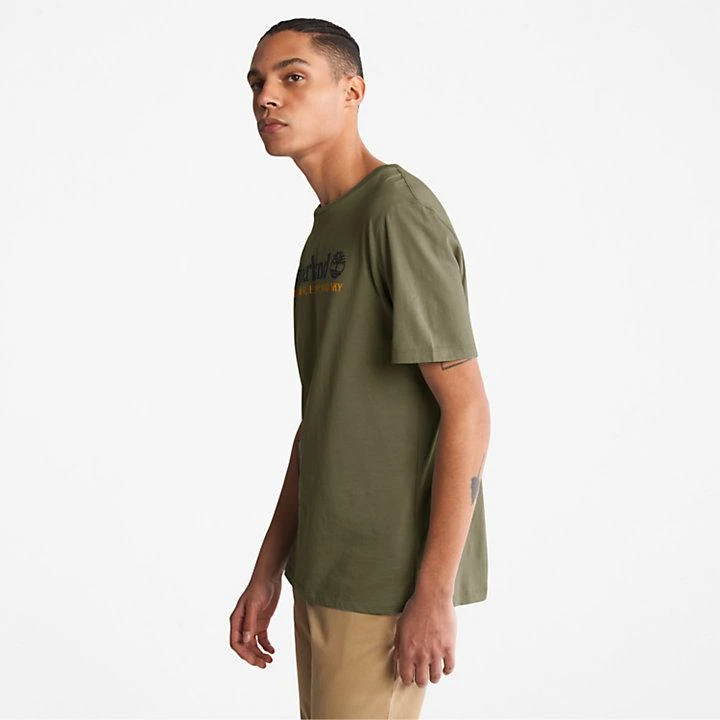 商品Timberland|Wind, Water, Earth and Sky™ T-Shirt for Men in Dark Green,价格¥116,第4张图片详细描述
