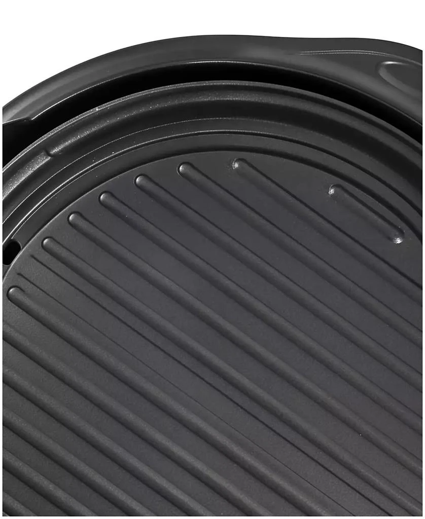 商品Elite Cuisine|11" Electric Indoor Grill with Tempered Glass Lid,价格¥326,第3张图片详细描述