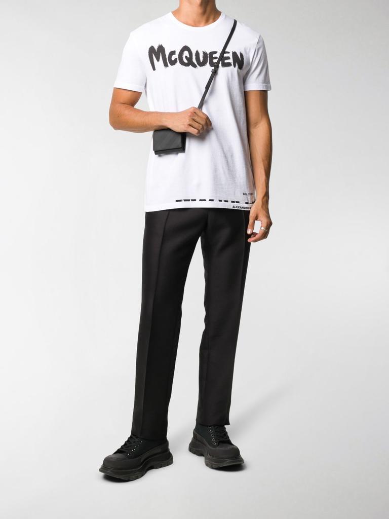 ALEXANDER MCQUEEN T-SHIRT LOGO CLOTHING商品第9张图片规格展示