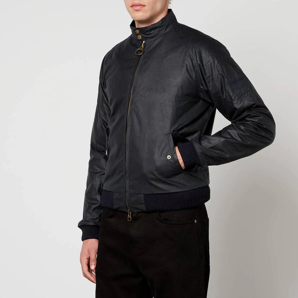 商品Barbour|Barbour International X Steve McQueen Merchant Waxed-Cotton Jacket,价格¥1098,第1张图片