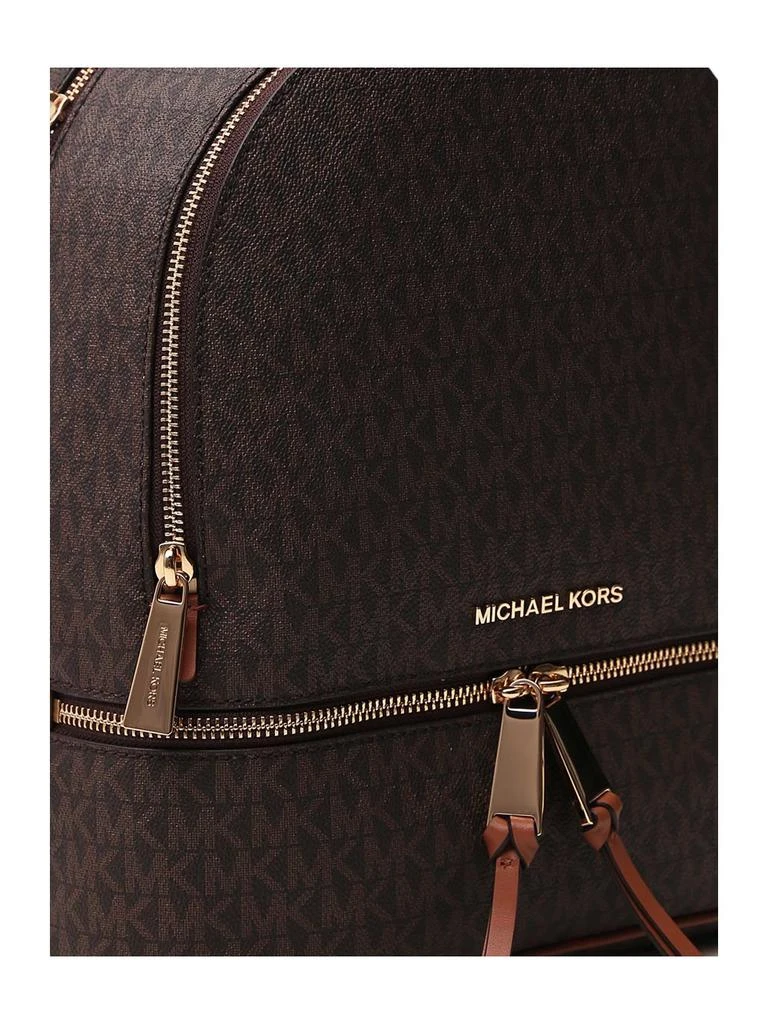 商品Michael Kors|Michael Michael Kors Rhea Monogrammed Medium Logo Backpack,价格¥1964,第4张图片详细描述