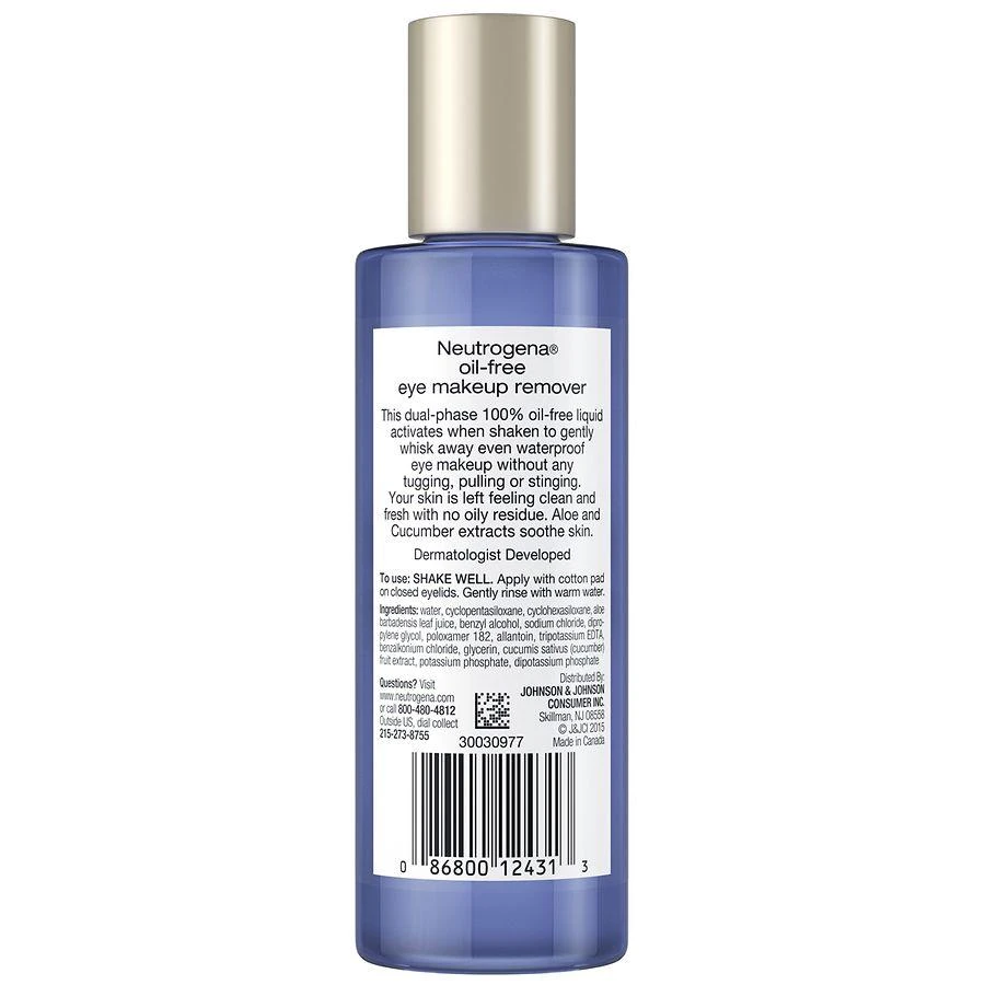 商品Neutrogena|Oil-Free Eye Makeup Remover,价格¥56,第3张图片详细描述