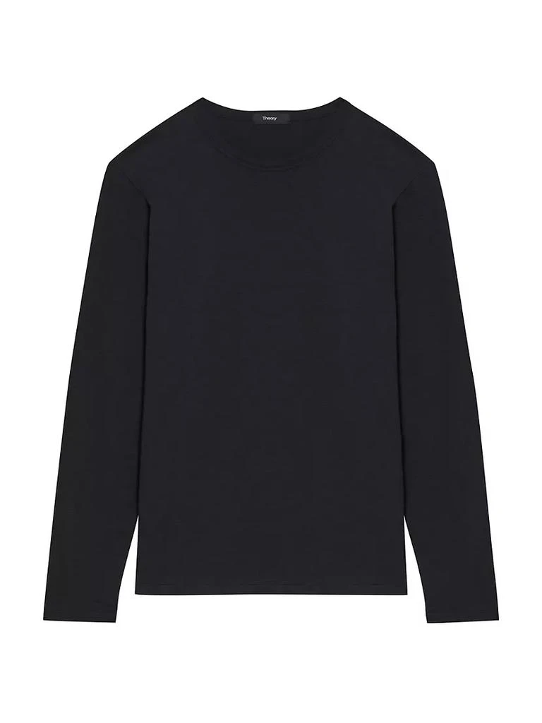 商品Theory|Essential Long-Sleeve Cosmos T-Shirt,价格¥711,第1张图片