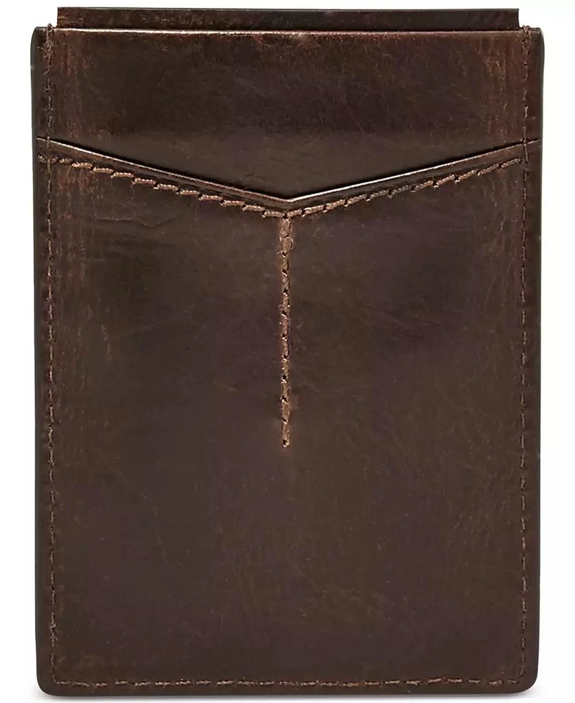 商品Fossil|Men's Leather Derrick RFID Card Case,价格¥368,第1张图片