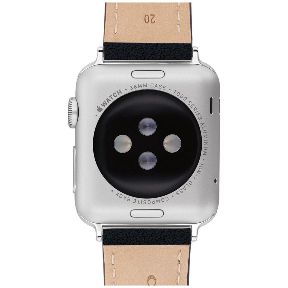 Navy Leather Apple Watch Band 38/41mm商品第3张图片规格展示