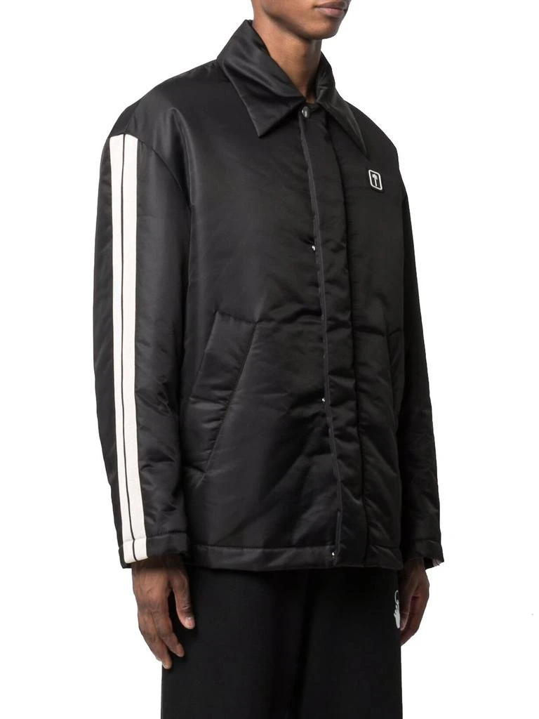 商品Palm Angels|Palm angels men's black polyamide outerwear jacket,价格¥5075,第2张图片详细描述