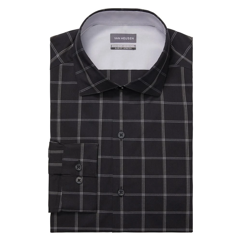 商品Van Heusen|Men's Even Temp Never Tuck Slim Fit Dress Shirt,价格¥209,第3张图片详细描述