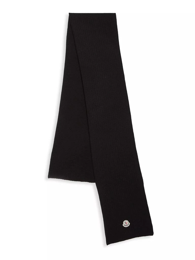 商品Moncler|Bell Logo Scarf,价格¥2462,第1张图片