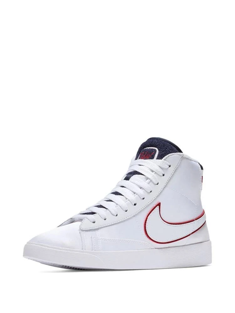 Blazer Mid Premium Leather and Satin Sneakers 商品
