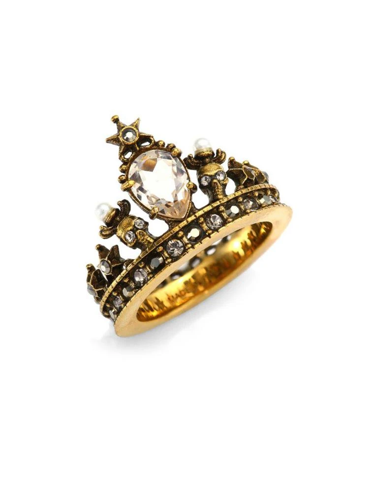 商品Alexander McQueen|Crown Ring,价格¥2962,第1张图片