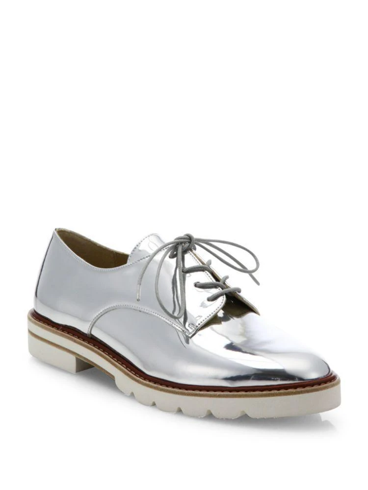 Metro Metallic Leather Oxfords 商品