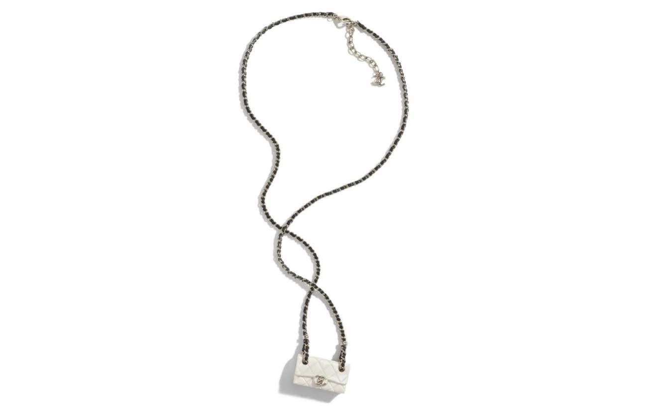 商品[国内直发] Chanel|香奈儿 时尚新颖潮流 项链 女款 白色,价格¥10099,第4张图片详细描述