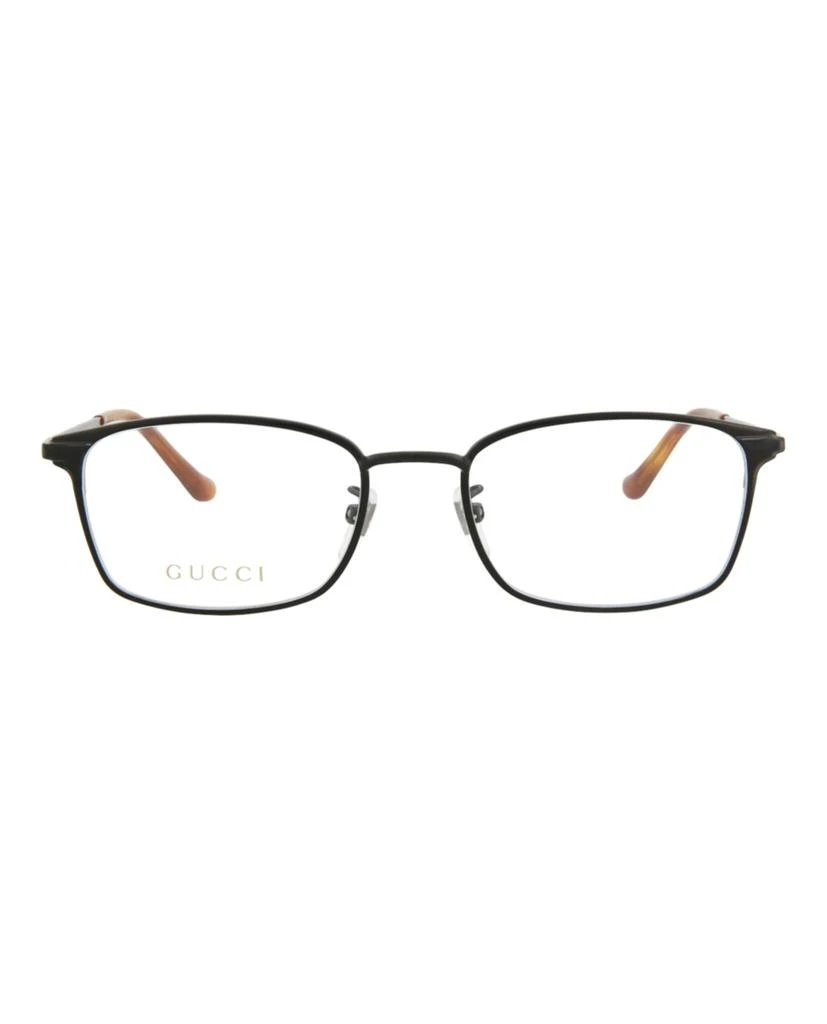 商品Gucci|Square-Frame Metal Optical Frames,价格¥941,第1张图片