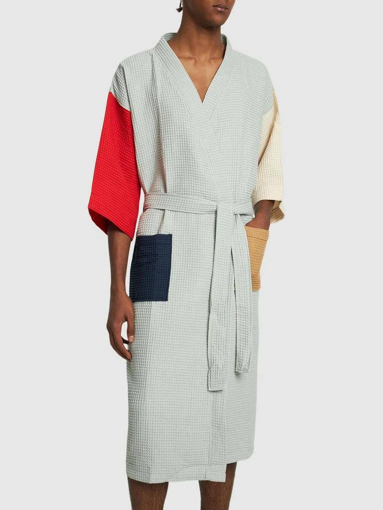 商品HAY|Waffle Cotton Blend Bathrobe,价格¥991,第2张图片详细描述