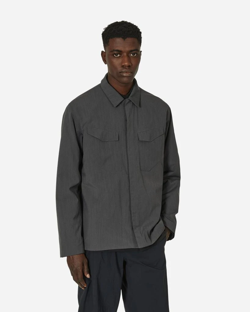 商品Arc'teryx|Field Insulated Tech Wool Overshirt Graphite Heather,价格¥3913,第1张图片