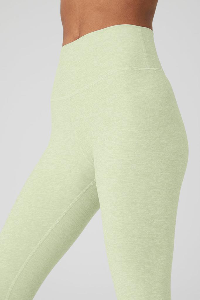 Alosoft High-Waist 7/8 Highlight Legging - Iced Green Tea Heather商品第4张图片规格展示