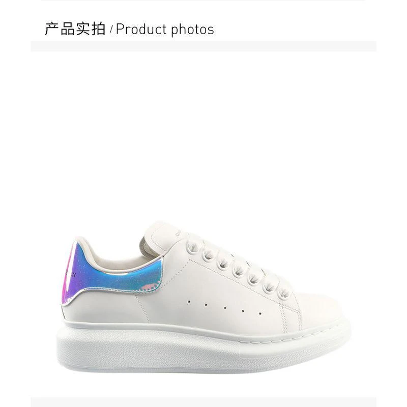 商品Alexander McQueen|香港直邮MCQ ALEXANDER MCQUEEN女士白色运动鞋561726WHVI59375,价格¥5851,第14张图片详细描述