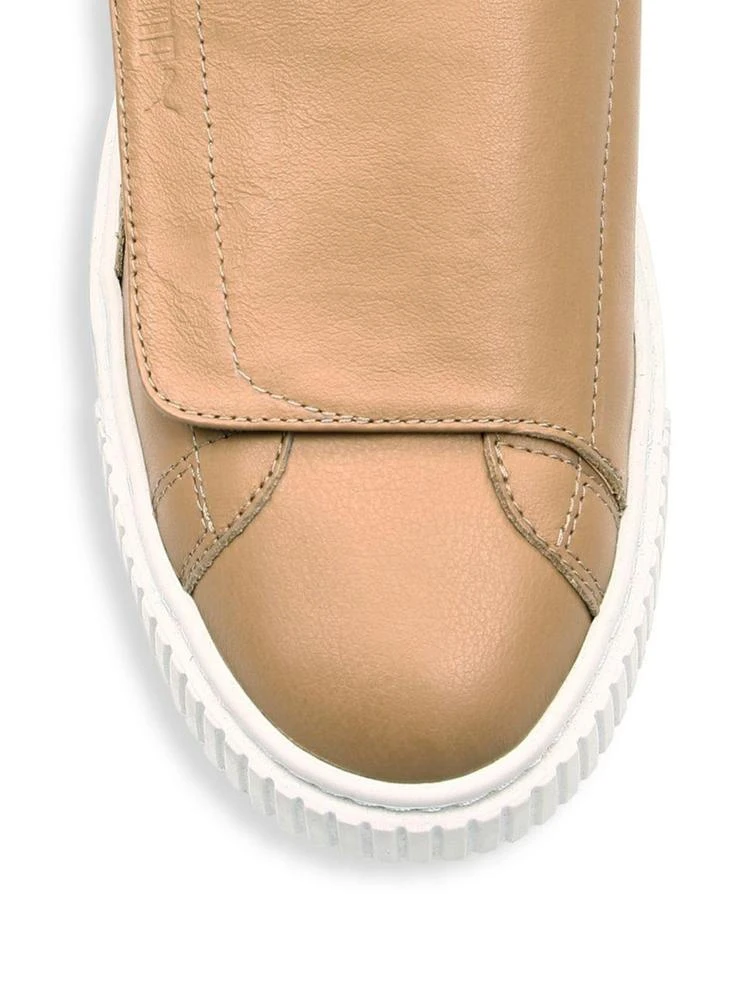 商品Puma|Basket Platform Leather Slip-On Sneakers,价格¥300,第3张图片详细描述