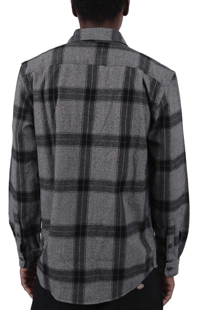 商品Carhartt|(105439) Loose Fit HW Flannel L/S Plaid Shirt - Asphalt,价格¥455-¥491,第5张图片详细描述