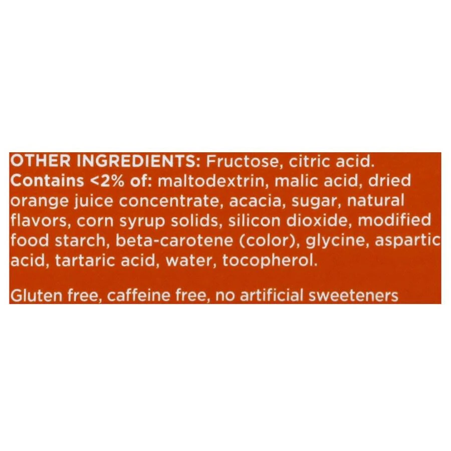 商品Walgreens|Vitamin C Immune Support Effervescent Powder Blend, 1000 mg Orange,价格¥46,第2张图片详细描述
