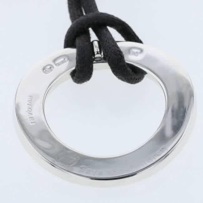 商品BVLGARI|Bvlgari Save The Children Sterling Silver Disc Cord Pendant Necklace,价格¥2096,第5张图片详细描述
