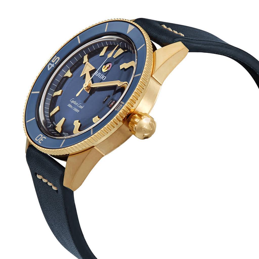 商品Rado|Captain Cook Automatic Bronze Blue Dial Mens Watch R32504205,价格¥13102,第4张图片详细描述