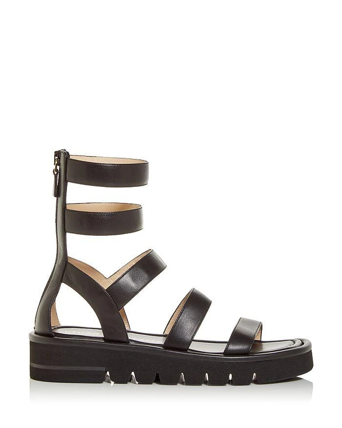 商品Stuart Weitzman|Women's Gala Lift Caged Gladiator Sandals ,价格¥1672,第2张图片详细描述