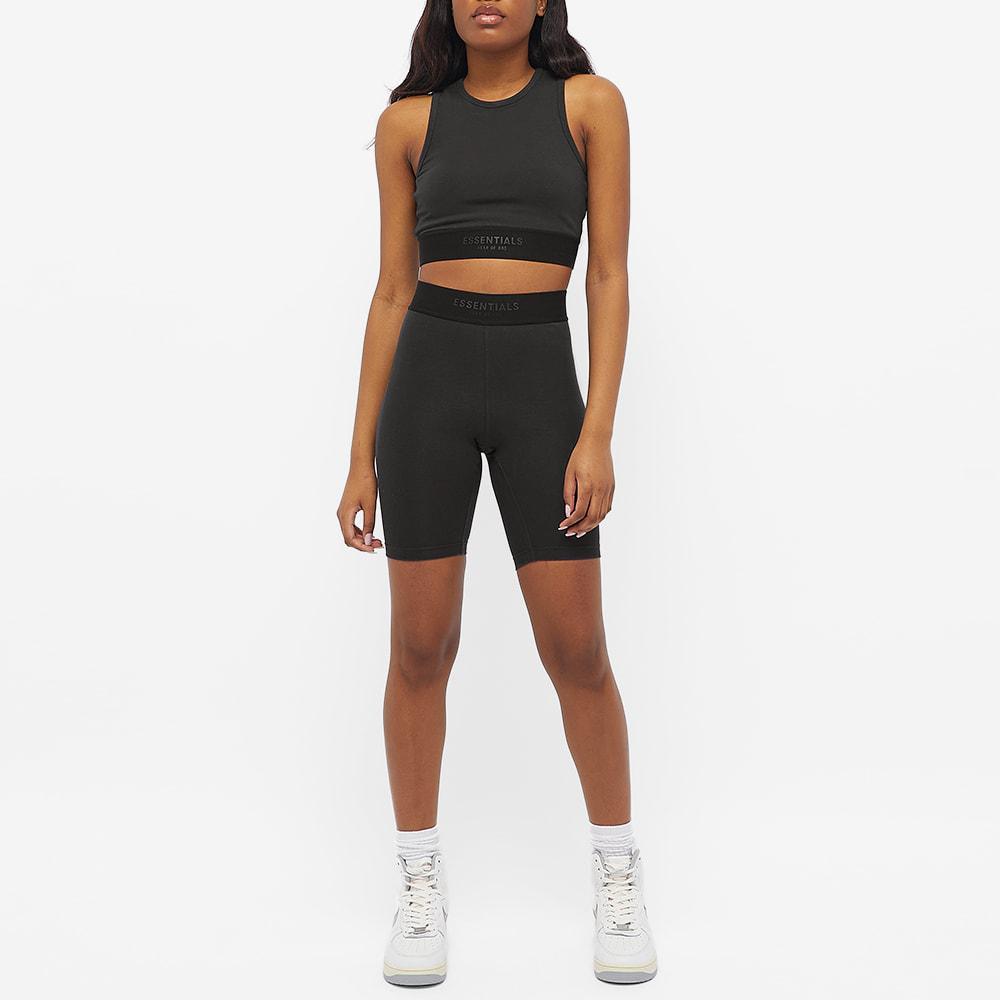 商品Essentials|Fear of God ESSENTIALS Women's Sports Cycling Short - Iron,价格¥365,第6张图片详细描述