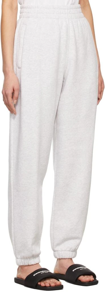 商品Alexander Wang|Grey Puff Logo Lounge Pants,价格¥822,第2张图片详细描述